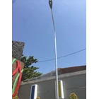 Street light pole 7 meters Octa Parabolic Single Arm Galvanish 2