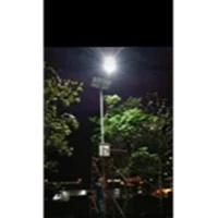 Lampu Tenaga Surya PJUTS 30watt Single Arm hot deep galvanish