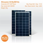 Mitsuyama Solar Panel 120 Wp Poly 1