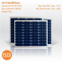 GH Solar Panel 50 Wp Mono