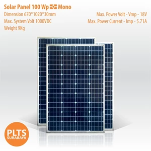 Solar Panel 100 Wp Mono