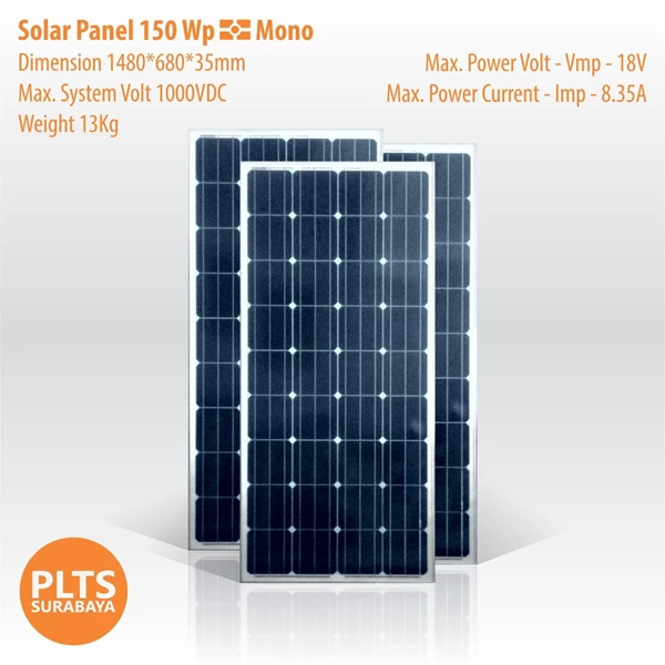Solar Panel 150 Wp Mono
