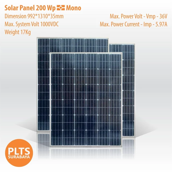 Solar Panel 200 Wp Mono