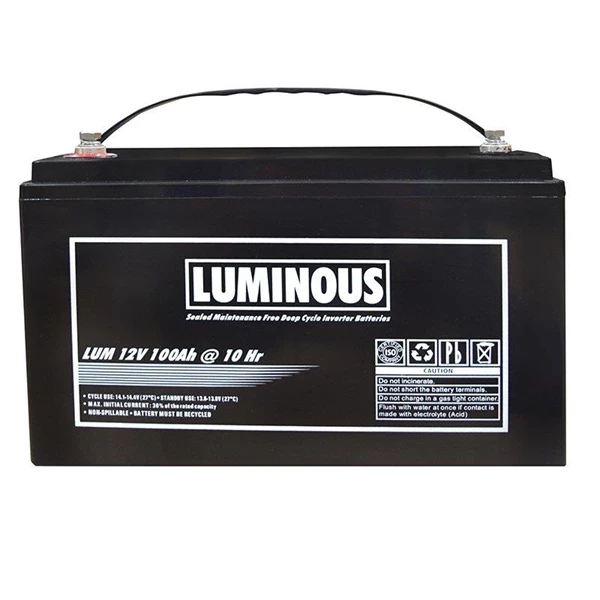 Battery VRLA Luminous 12v 100Ah