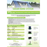 Solar power panel PAKET SOLAR HOME SYSTEM 100 WP - PANEL TENAGA SURYA