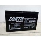Accu / Baterai Vrla Deepcycle Gel Zanetta 12 v 7.2AH untuk UPS dan solar cell 3