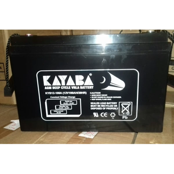 Accu /  Battery VRLA Deepcycle KAYABA 12 V 100 AH