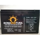Accu/Baterai VRLA Bonaventura 12v 7.2ah untuk solar panel dan UPS 5