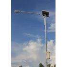 Solar Street Lights complete with Galvanized Poles 1