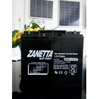 Baterai Solar Panel VRLA Deepcycle Gel Zanetta 12v 18ah untuk UPS dan solar panel 3