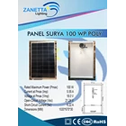Solar Panel / Solar Cell / Tenaga Surya 100wp Polycristaline Zanetta 1