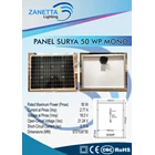Solar Panel / Solar Cell / Tenaga Surya 50wp Monocrystalline Merk Zanetta 1