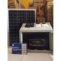 Solar Home System 100wp listrik sederhana untuk Rumah 